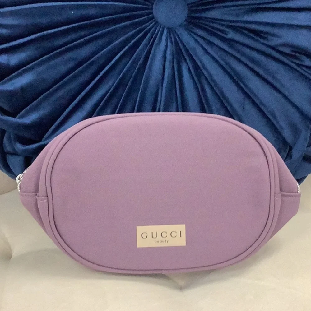 Gucci Purple Cosmetic Pouch